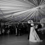 Venue draping - Fairylight ceiling drape