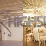 Venue draping - Starlight Ceiling Drape