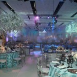 Venue decor draping