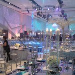 Venue decor draping