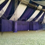 Big top ceiling drapes