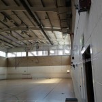 Sports hall lining decor